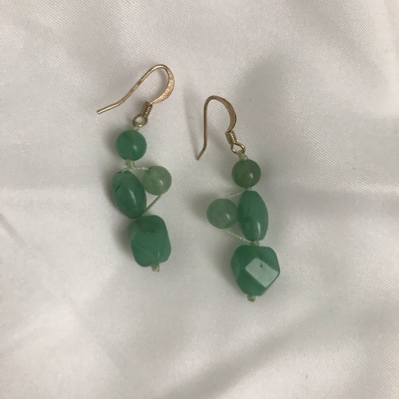 Jade earrings - Picture 2 of 2
